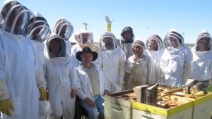 Ron Miksha - group of beekeepers